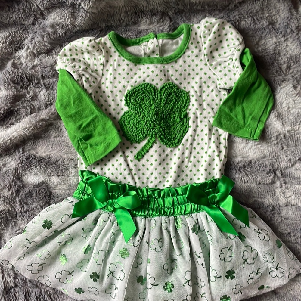 Infant Girl’s St. Patrick’s Day Outfit